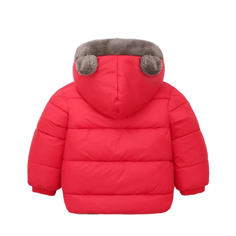 Kinder-Kaschmirjacke mit Kapuze