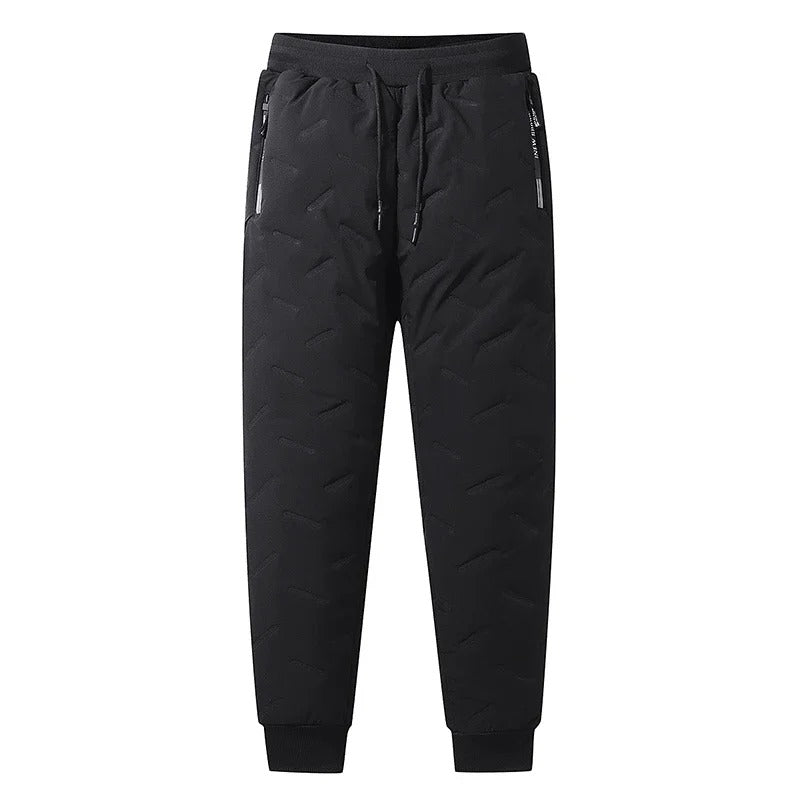 Herren-Jogginghose aus verdickter Wolle