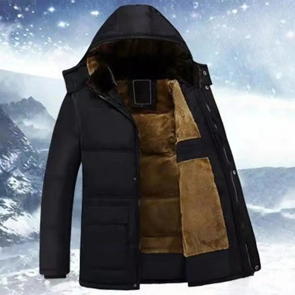 Winddichte Herren-Kapuzenjacke