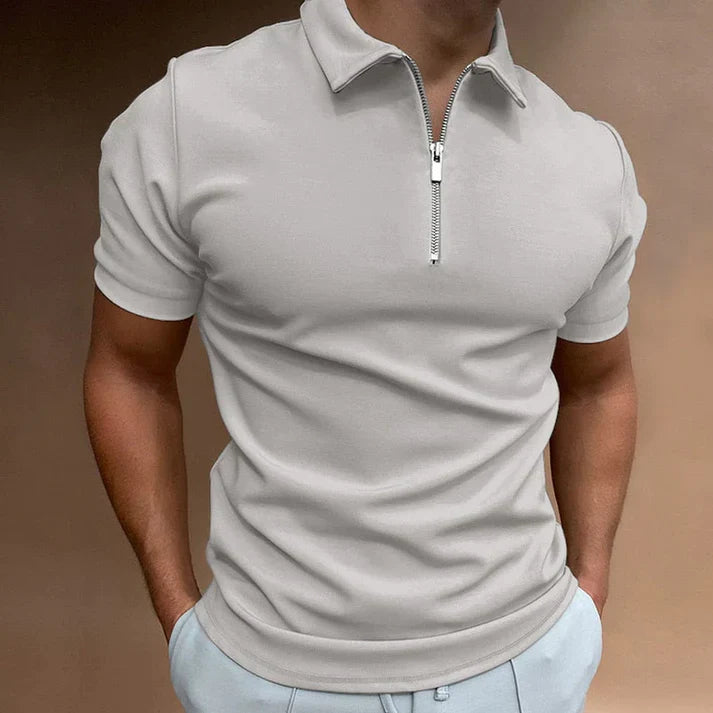 Variant image for Herren Poloshirt Klassisch Atmungsaktiv Baumwolle Kurzarm-18