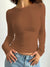 Variant image for Damen Langarmshirt Rundhalsausschnitt Baumwolle – Vielseitiges Oberteil für Komfort und Stil-25