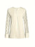 Damen Langarm-Top mit gekerbtem Ausschnitt Eleganz-3