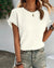 Variant image for Damen T-Shirt Sommer Stil Entspannt Baumwolle-1