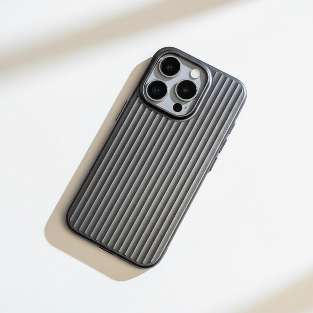iPhone-Hülle für Männer und Frauen - Stoßfeste Schutzhülle im minimalistischen Design 4