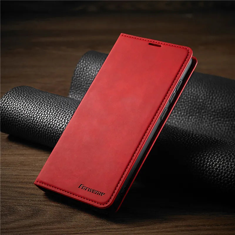 iPhone 14 Pro Hülle Magnetische Tasche mit Stil 4