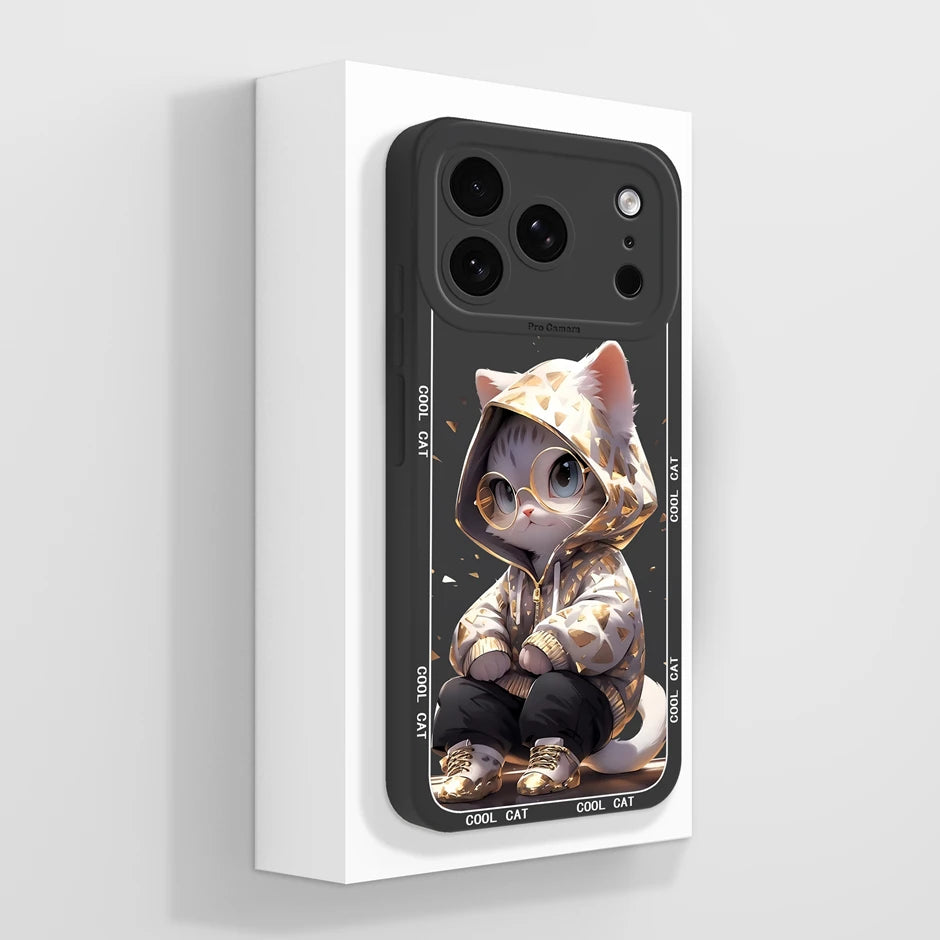 iPhone 17 Pro Max Hülle Cartoon Panda Design Stylish 11