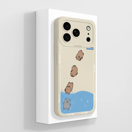 iPhone 17 Pro Max Hülle Cartoon Panda Design Stylish 20