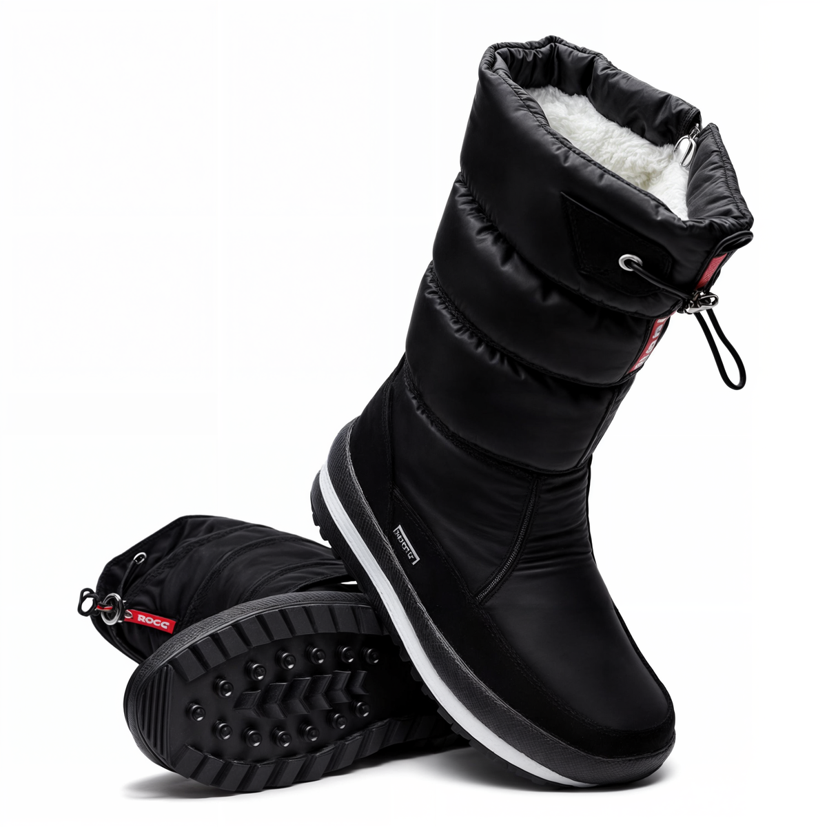 Winterstiefel aus dickem Plüsch für Frauen