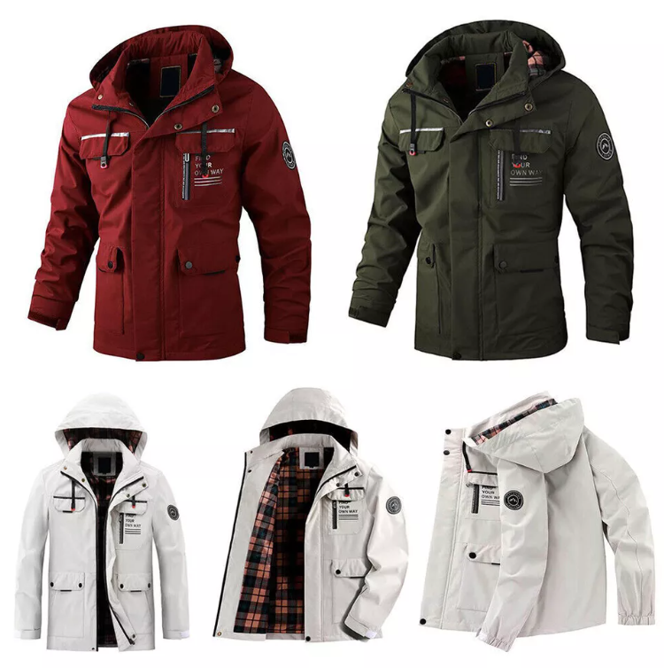 Lässige Windjacke für Männer