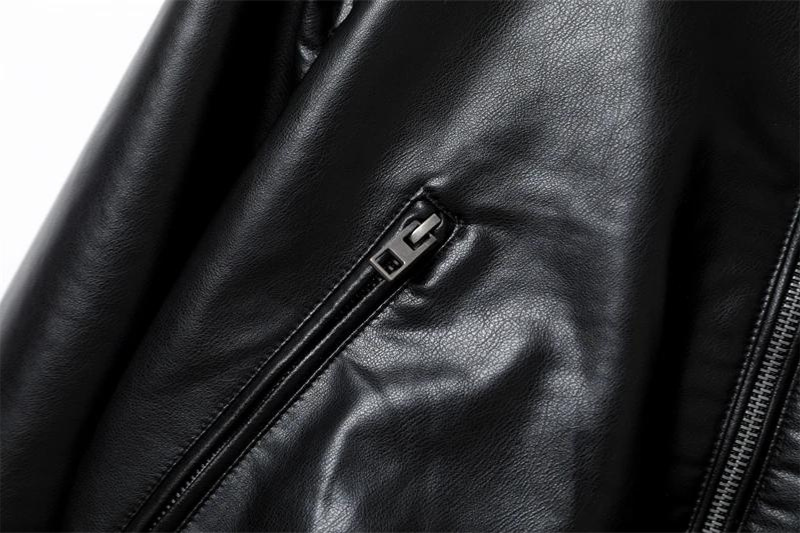 Damen-Motorradjacke mit Reißverschluss