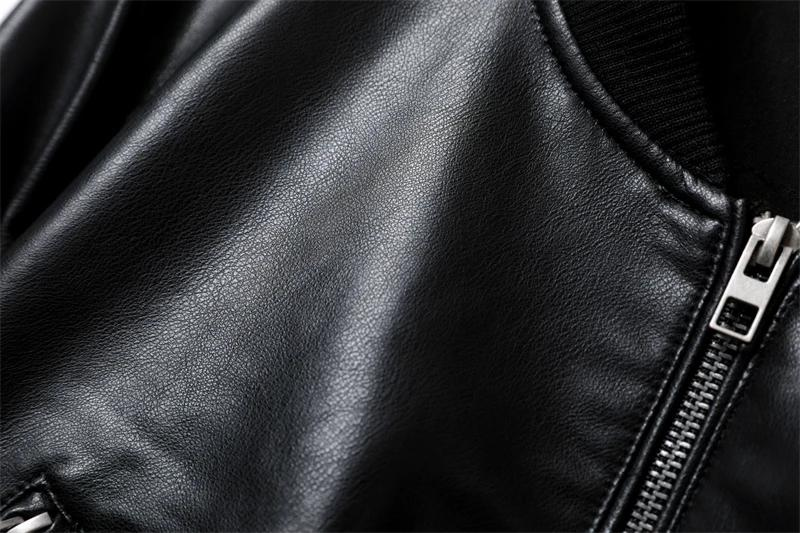 Damen-Motorradjacke mit Reißverschluss
