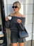 Off-Shoulder-Strickpullover für Frauen