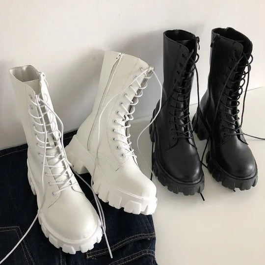 Halbhohe Stiefel für Frauen