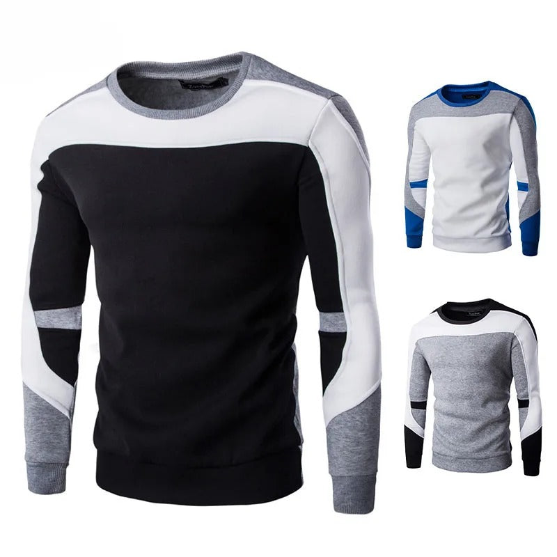 Lässiges Herren Sweatshirt mit Rundhalsausschnitt