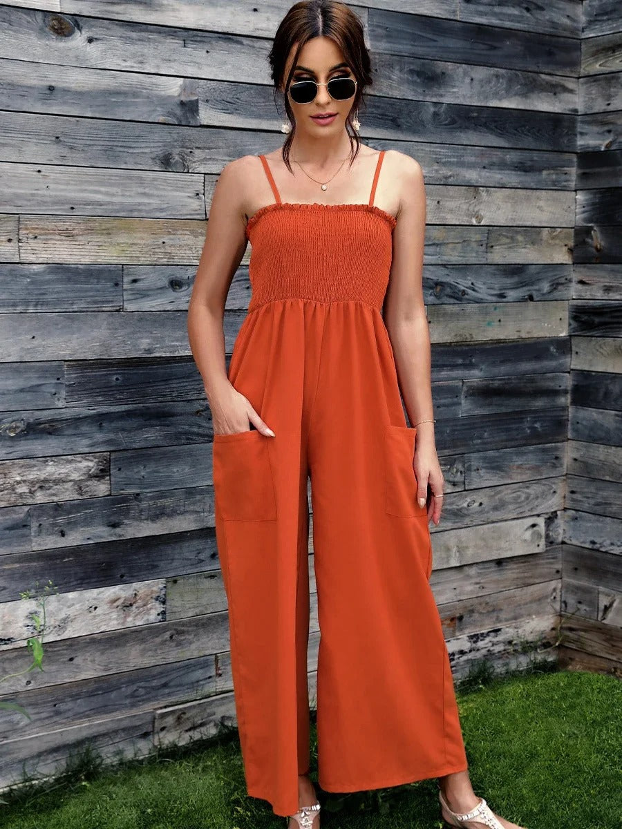 Vintage-Spaghetti-Strampler für Damen