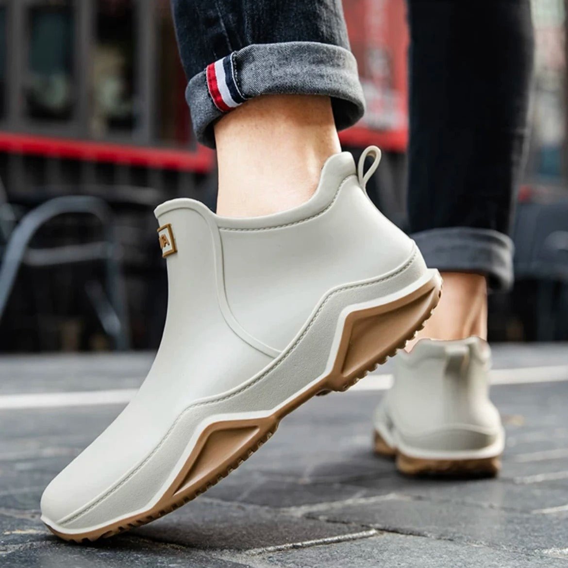 Rutschfeste Gummistiefel