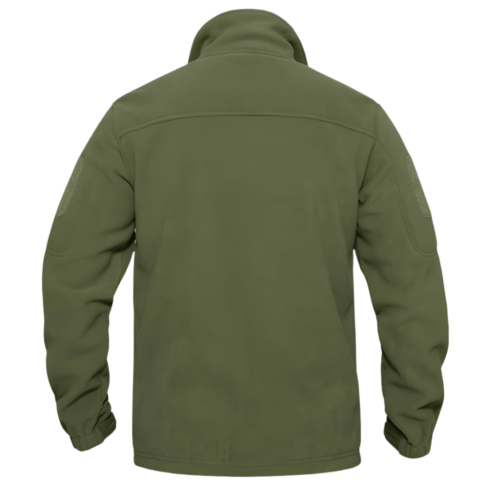 Herren-Fleece-Thermojacke mit durchgehendem Reißverschluss