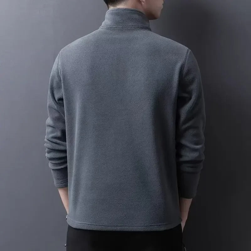 Warme Fleece-Softshell-Jacke für Männer