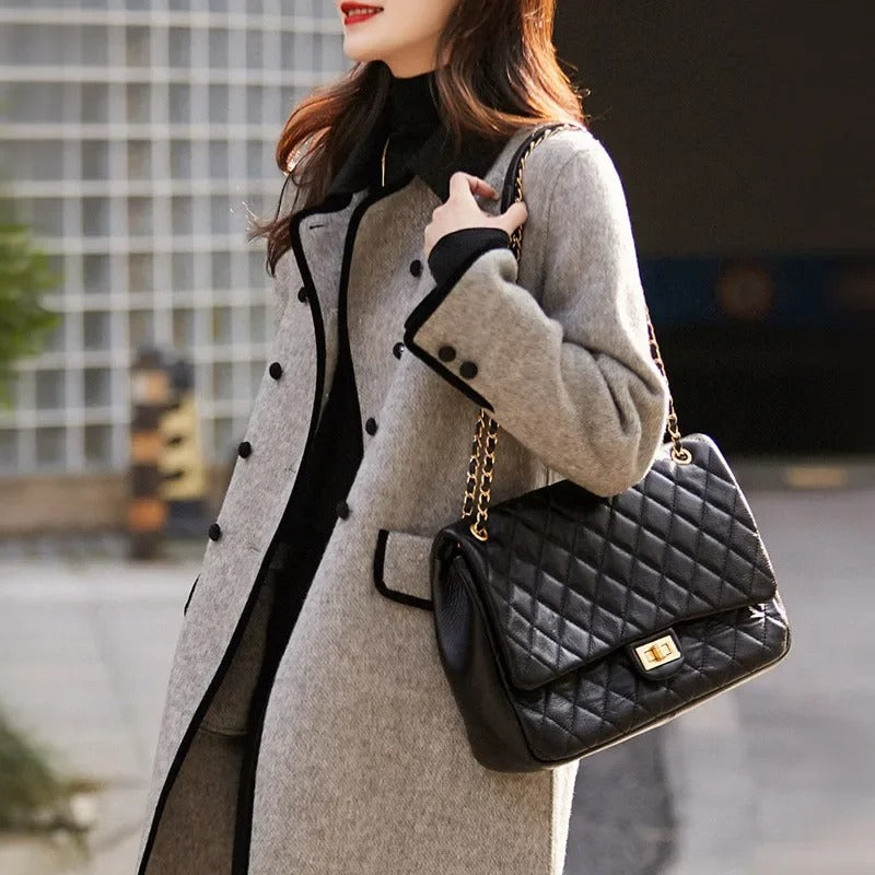 Vintage Damenjacke mit langen Ärmeln