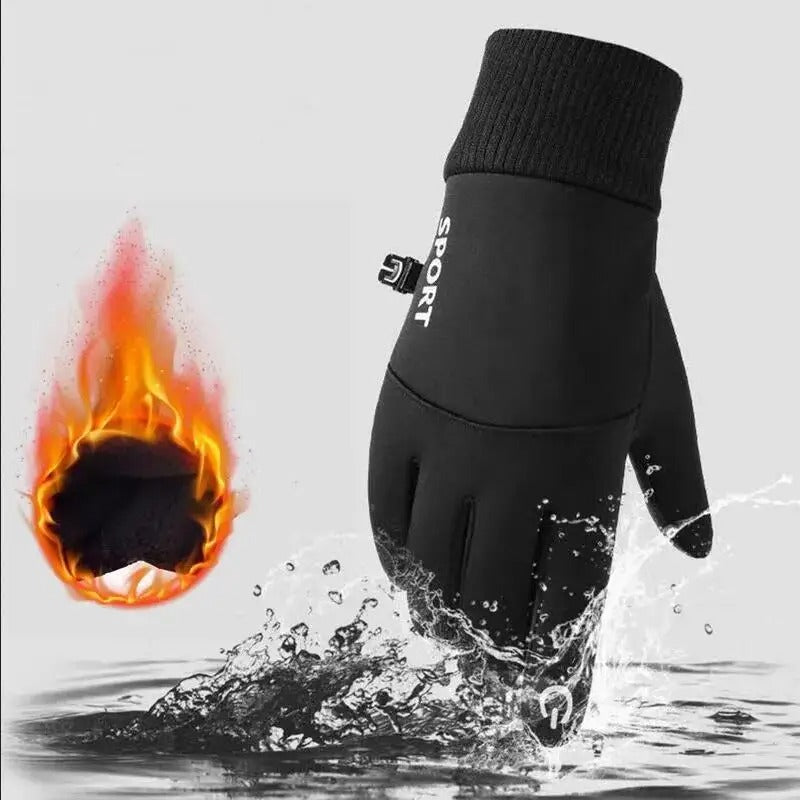 Vollfinger Touchscreen Fleece Handschuhe