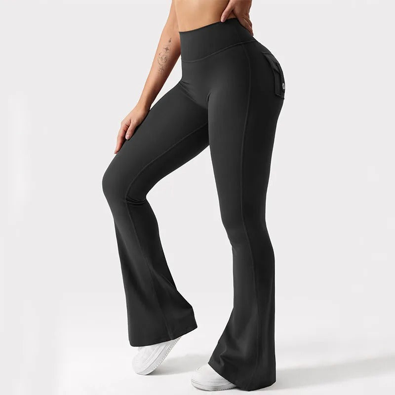 Yoga-Leggings mit hoher Dehnbarkeit für Damen