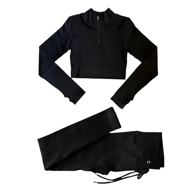 Nahtloses Yoga-Set für Damen