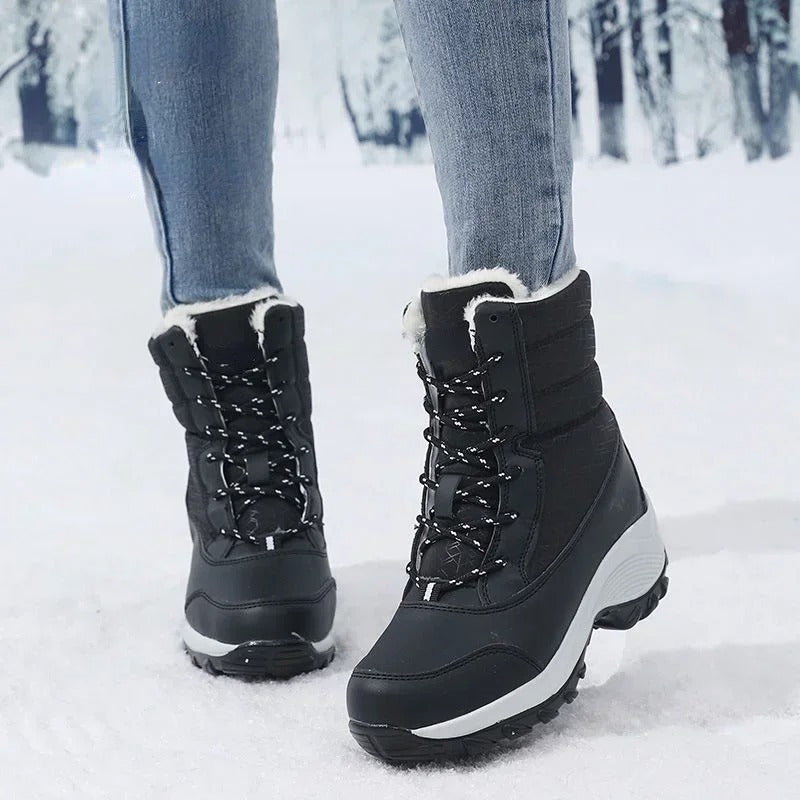 Frauen Plattform Outdoor Schneestiefel