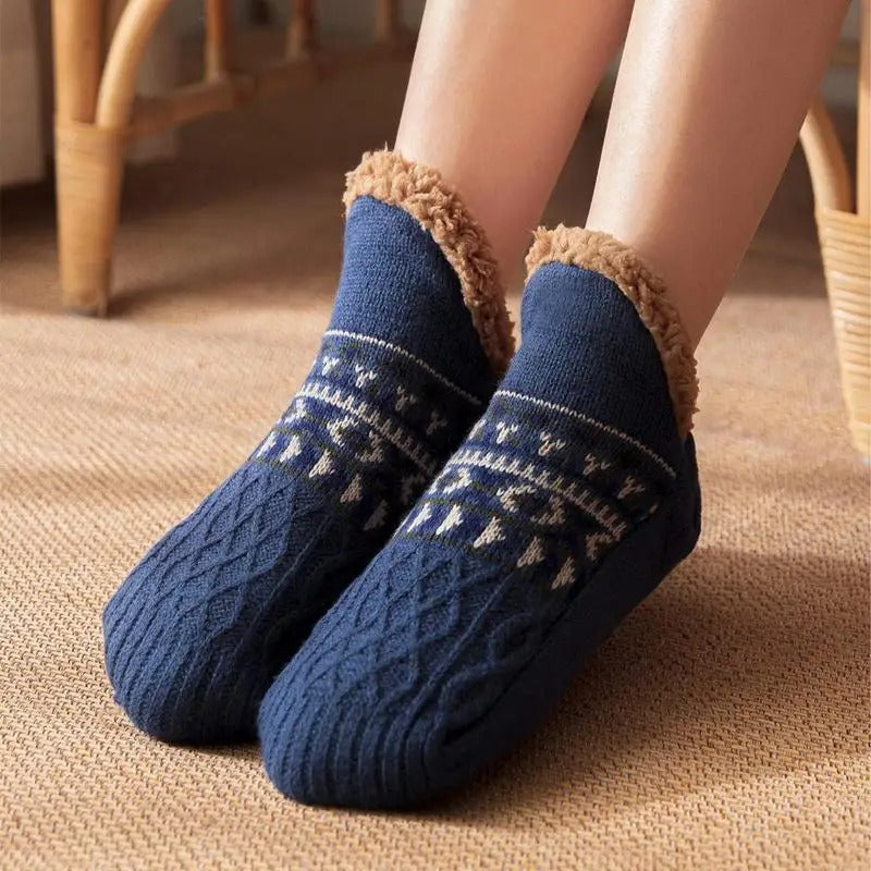 Rutschfeste Socken für den Winter
