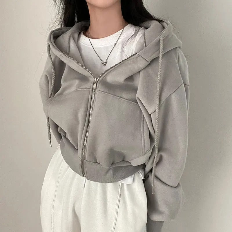 Lässiger Kapuzenpullover für Frauen
