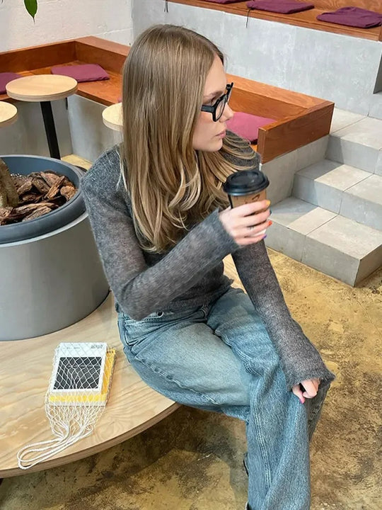 Feinstrick-Pullover für Damen