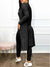 Overall und Jacke mit Tasche und Kordelzug
