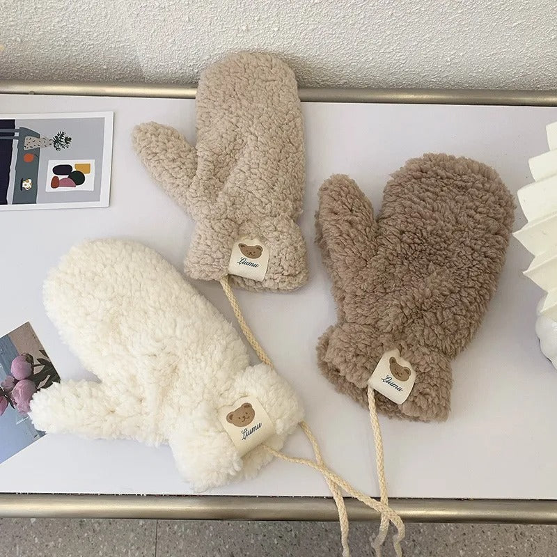 Kawaii Plüsch Warme Handschuhe