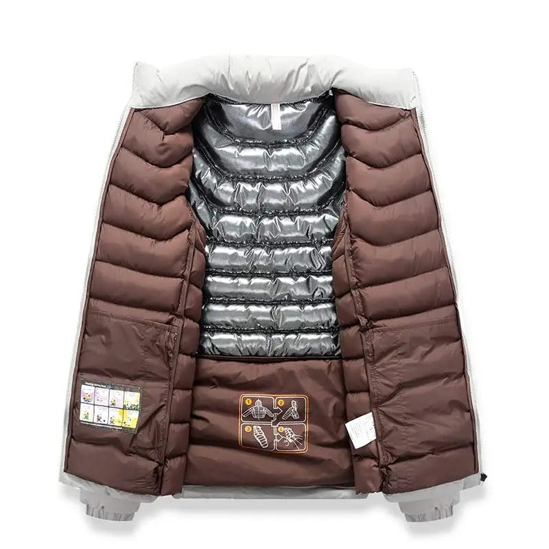 Warmer dicker Winterparka für Männer