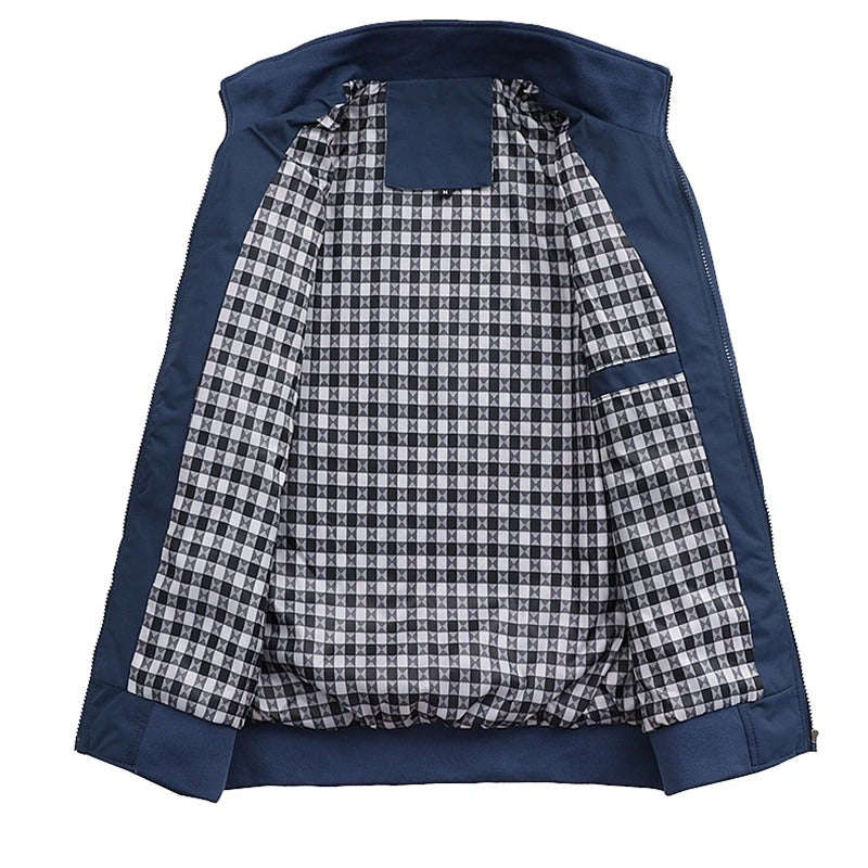 Heren Casual Slank Bomberjacke