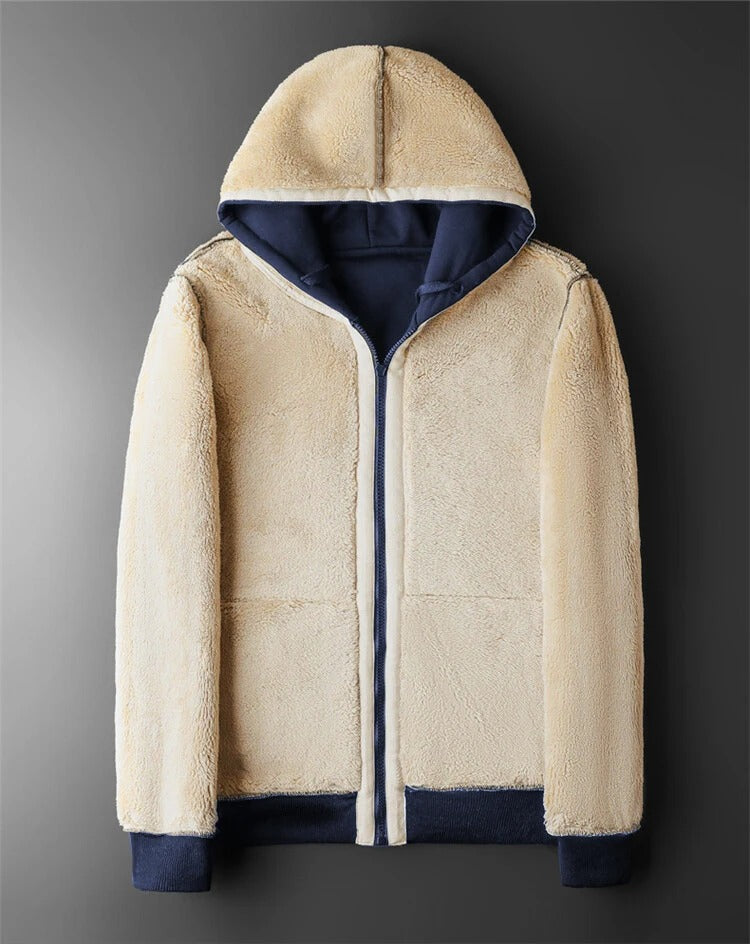 Warme Fleecejacke für Herren