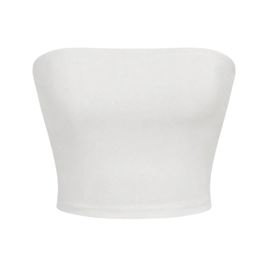 Damen Crop Tube Top