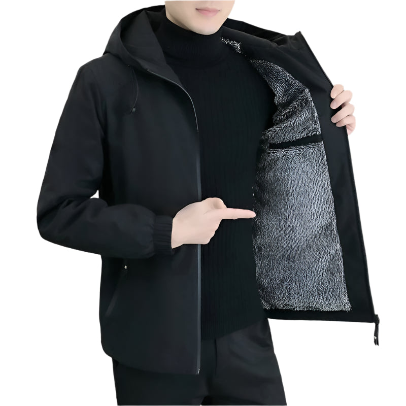 Thermo-Windjacke aus Fleece für Männer