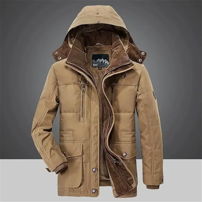 Thermojacke für Männer mit mehreren Taschen