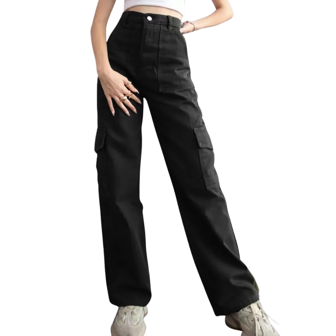Multi Pocket Cargohose für Damen