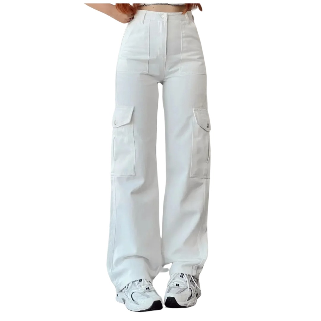 Multi Pocket Cargohose für Damen