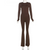 Rückenfreier Damen-Playsuit mit Neckholder