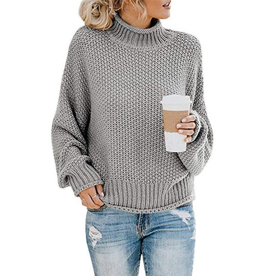 Variant image for Damenpullover Langarm Elegantes Design Baumwollmischung-24