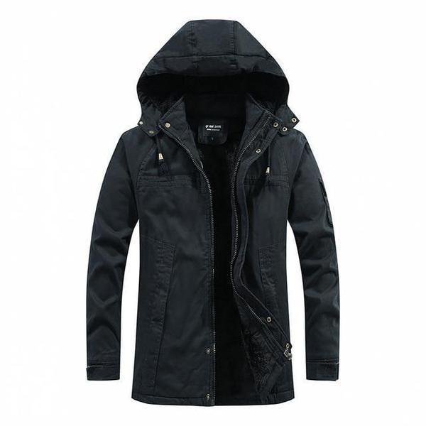 Variant image for Herrenjacke Winterjacke Modisch Warm Polyester-Mischung-17