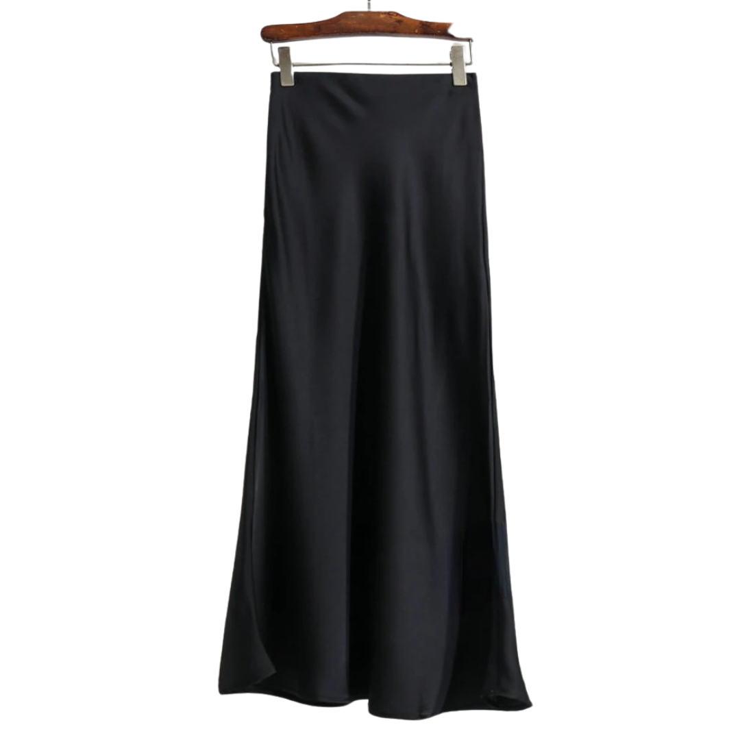 Frauen Essig Satin Fischschwanzrock