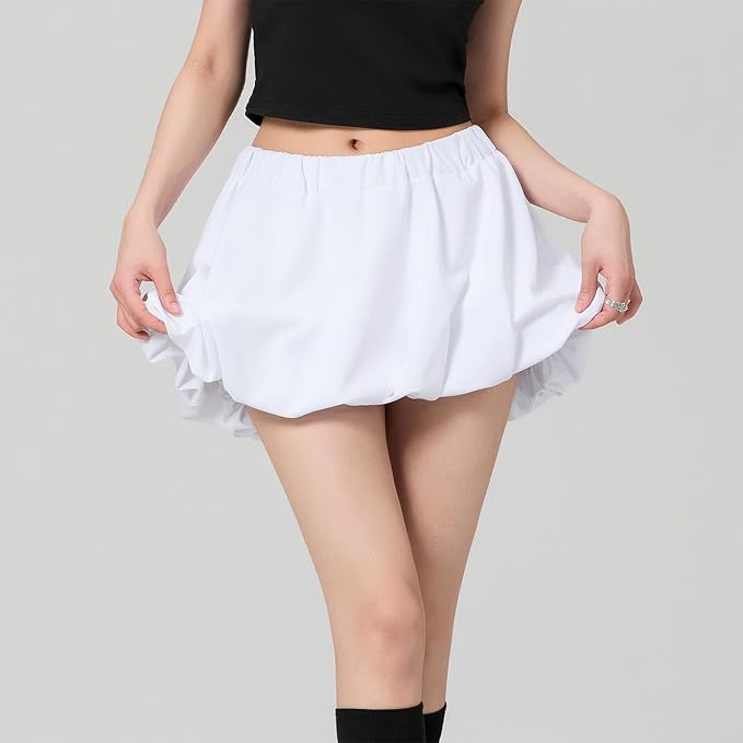 Damen Minirock Ballon