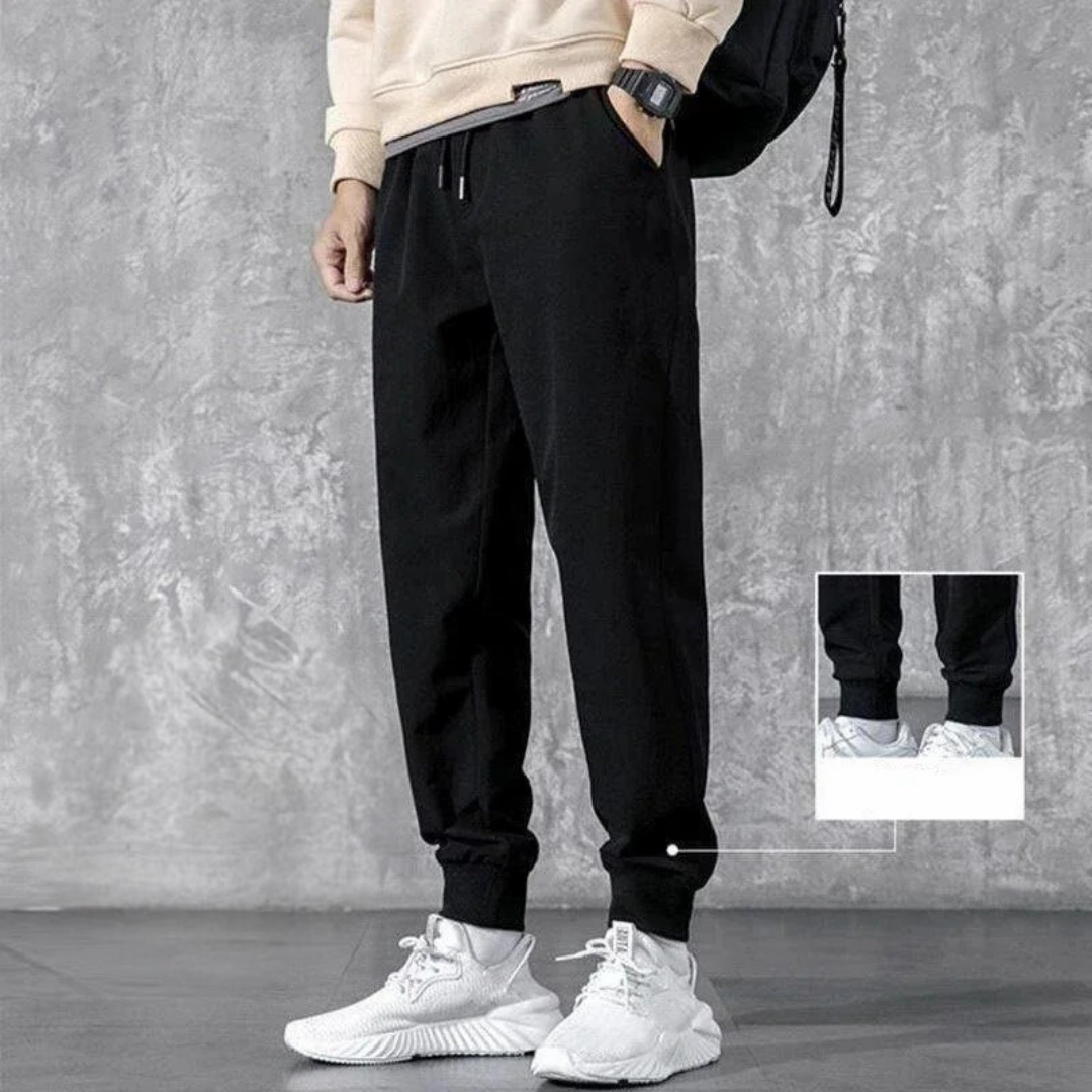 Herren Sweatpants mit Reißverschluss