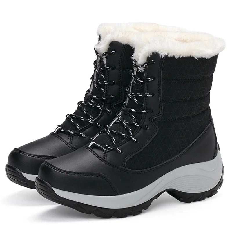 Frauen Plattform Outdoor Schneestiefel