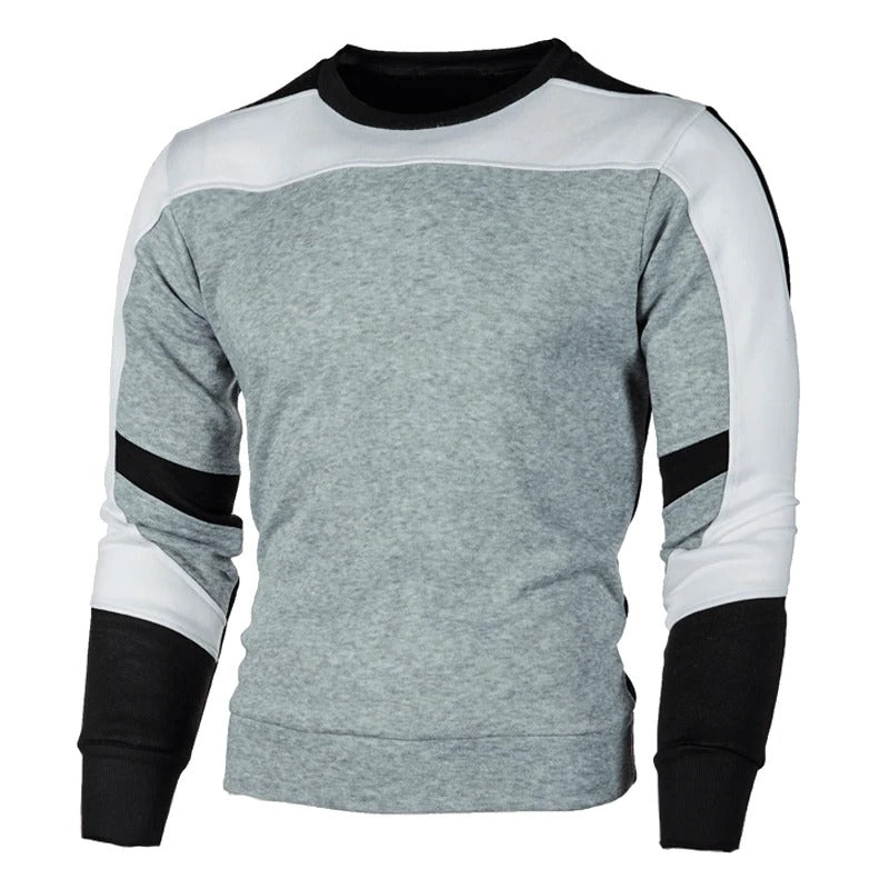 Lässiges Herren Sweatshirt mit Rundhalsausschnitt