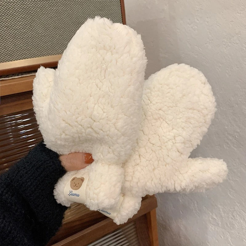 Kawaii Plüsch Warme Handschuhe