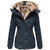 Warme Baumwoll-Steppjacke für Damen